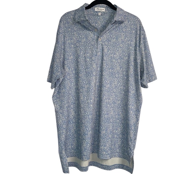 Peter Millar Men’s Summer Comfort Short Sleeve Polo Golf Shirt Size M - Picture 5 of 6